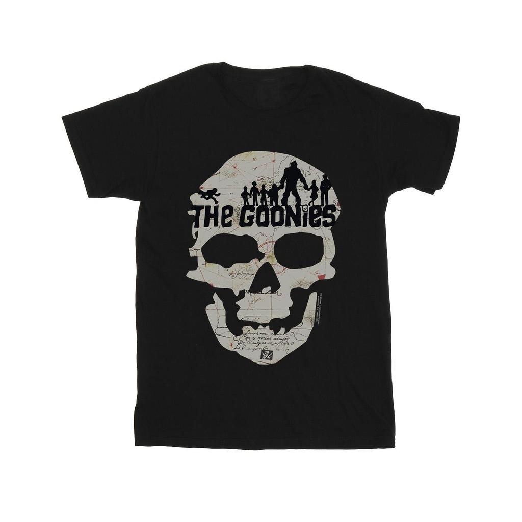 The Goonies Mens Map Skull T-Shirt