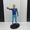 One Punch Man Jerris Little Peach 9.05Inch/23cm can move PVC Sit posture Collect In-vehicle Handsome Hero figure Toys Gifts