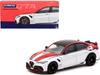Tarmac Works Alfa Romeo Giulia GTA TARMAC WORKS GIULIA Миниатюрная машинка 1/64 Белый/Красный [Б/У]
