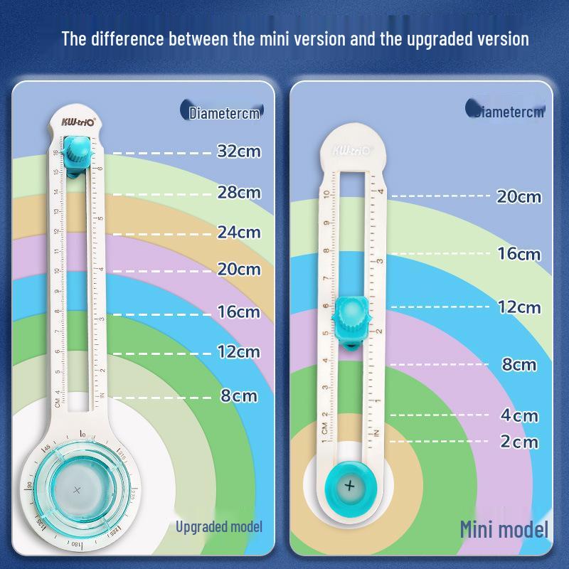 Kedeu Мини-резак-циркуль для блокнотов