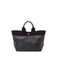 Ripple Faux Leather A4 Tote Bag 5030601003 Black [Topkapi] Women's