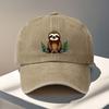 A Fun TreeThemed Cartoon Printed Baseball Cap for Outdoor Activities Suitable for Both Men And Women Featuring a Casual Sport