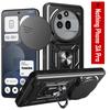 Чехол-книжка Slide Lens Armor для Nothing Phone 3A Pro 5G, чехол для Nothing Phone 3A Pro, чехол с магнитной кольцевой подставкой