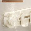 Wall Mounted Suction Cup Door Rear Hook Punch-Free Coat Hanger Bathroom Towel Rack  for Home