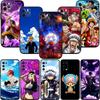 One Piece Cool Soft Shell Phone Case for iPhone 16 15 14 13 12 Pro Max Plus Mini
