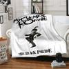 1pc Blanket My Chemical Romance The Black Parade Print Design, Lightweight Blanket for Sofa, Bed- Soft &Warm, Gift for All Seasons like Christmas, Hal