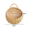Wall Hanging Basket Flower for Dried Flowers Pot Decorative Woven Planter