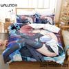 3D Print Anim Lilith Asami Trinity Seven Bedding Set Single Twin Full Queen King Size Bed Set Adult Kid Bedroom Duvet Cover Sets