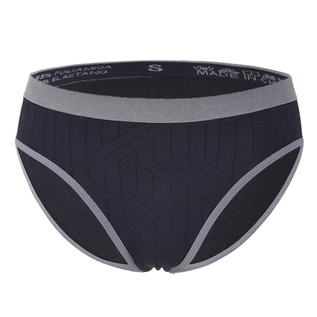 Ladies' Contrasting Low Waisted Pants With Seamless Hip Lifting Underwear