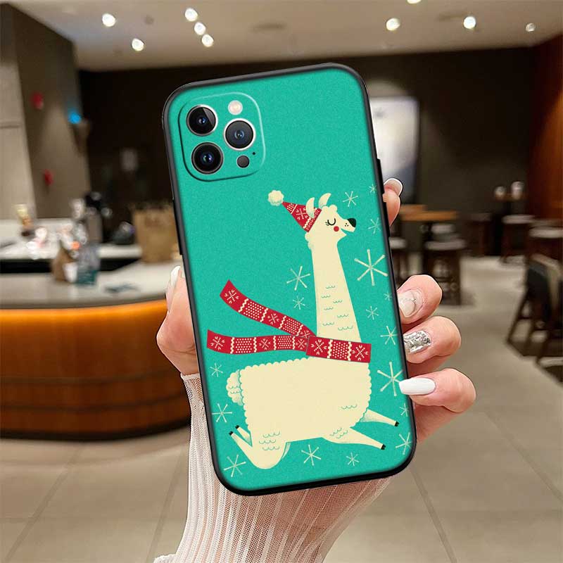 NH5 Alpaca New High-End Shell Phone Case for iPhone SE X XS XR 16E 17 11 Pro Max 8 7 6 6s Plus Air