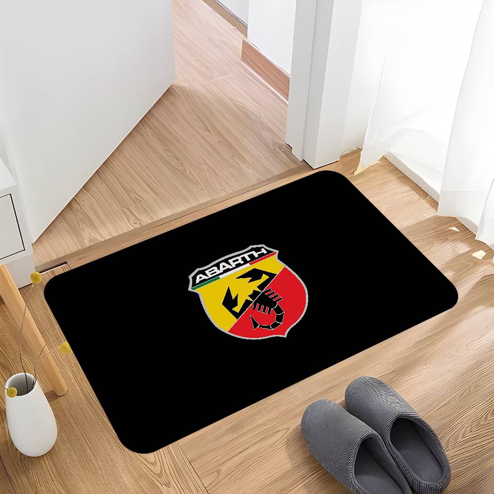 A-AbarthS-S Bathroom Mat Kids Room Bedroom Decoration Balcony Anti-Slip Doormat Living Room Welcome Rug