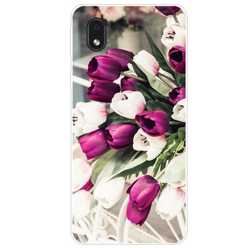 Чехол для Samsung Galaxy M01 A01, чехол для Samsung Galaxy M01 Core, мягкий чехол M 01 A01 Core, модный защитный черный силиконовый чехол