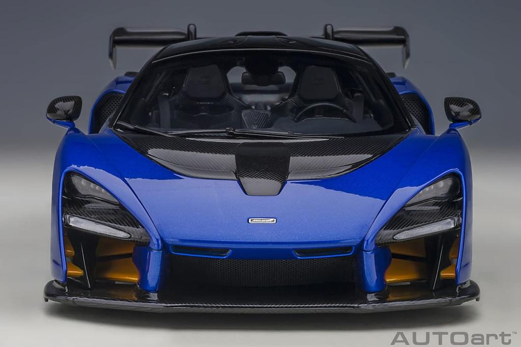 AUTOart McLaren Senna Metallic Blue Готовый продукт 76079 1/18