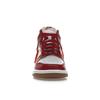 Nike Dunk High Chenille Swoosh - Gym Red Мужские кроссовки Белый Желто-охристый Резина Средне-коричневый DR8805-101