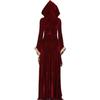 Halloween Costume, Vintage European Medieval Court Aristocratic Queen Dance Cape Princess Dress