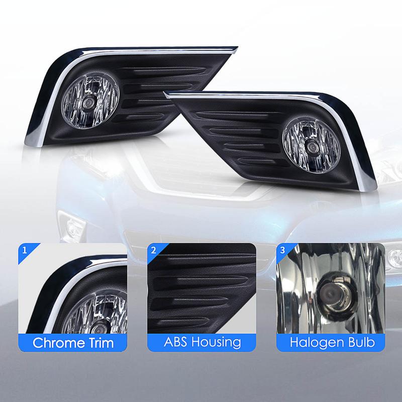 Fog Light For Nissan Altima 2016 2017 2018 Fog Light Frame Fog Lights Cover Headlight Covers Grilles Switch Car Accessories