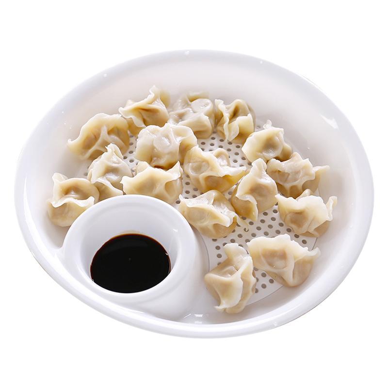 Кухонный двухслойный диск из пшеничной соломы с мини-блюдом для специй, ваза с фруктами, блюдо для пельменей, посуда