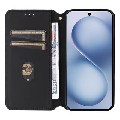 Для vivo X200 FE 5G/S30 Pro mini 5G Чехол Кошелек Ромбовидный Тисненый Кожаный Чехол для Телефона