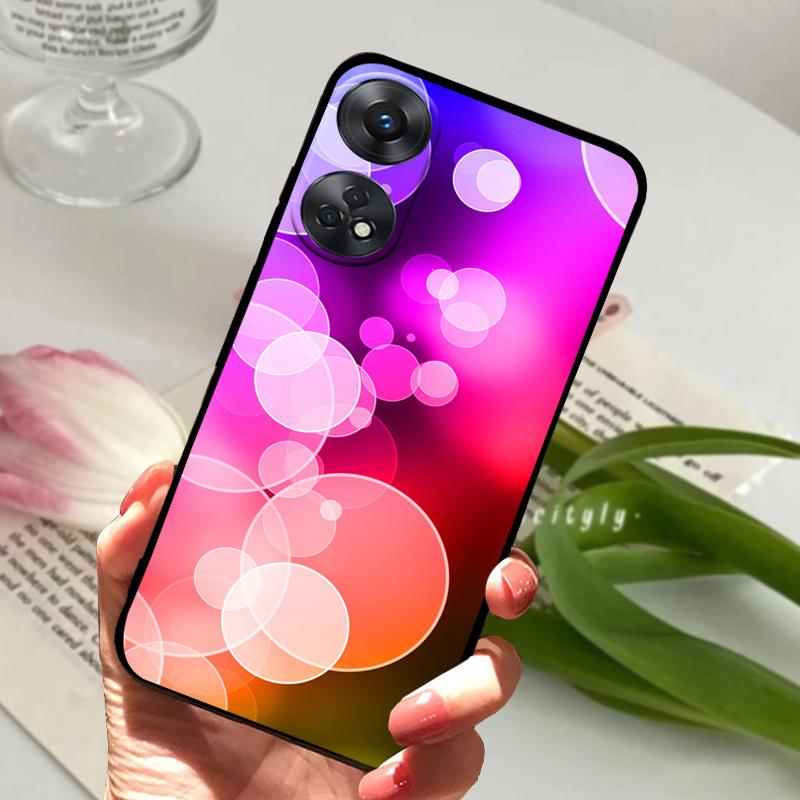 Чехол для OPPO Reno 8T CPH2481 с рисунком «Волк и Мрамор» Мягкий силикон Прозрачная крышка Funda для телефона OPPO Reno8 T Чехол для Reno 8T 4G Coque