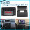 9 Inch Car Frame Fascia Canbus Box Adapter Android Radio Dash Fitting Panel Kit For Peugeot Partner Origin 2000-2010
