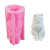 Cats Astronaut Molds Silicone Mould Ornament Molds Handmade Candle Molds Soap Molds Casting Molds for Home Decoration