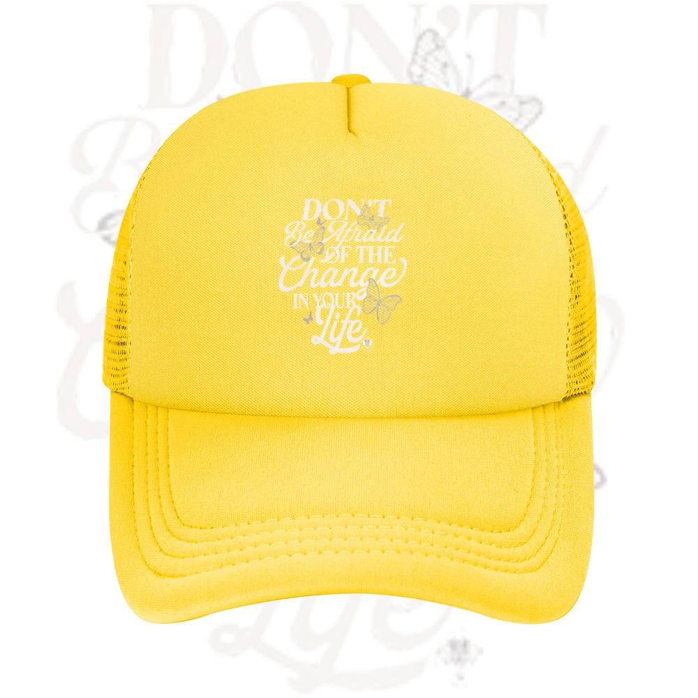 Butterflies Change Life Dont Be Afraid Baseball Cap Anime Graphic Hats Adult Unisex Women Sports Outdoor