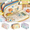 7 Multilayer Y2K Star Stationery Bag Desktop Storage Ins Pencil Pouch  Kids Children