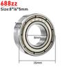 Ball Bearings 687zz 6900zz 625zz 685zz 608zz 623zz 626zz 688zz Deep Groove Miniature Bearings For Scooter 3D Printers Bearings