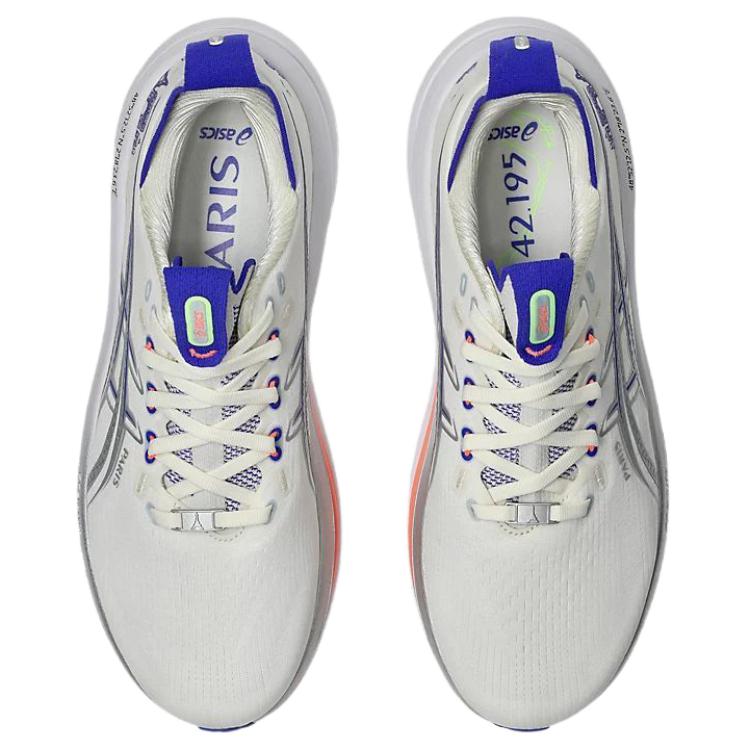 Asics Кроссовки для бега Gel-Nimbus 28 Удобные Унисекс Белый Синий 1013A208-100