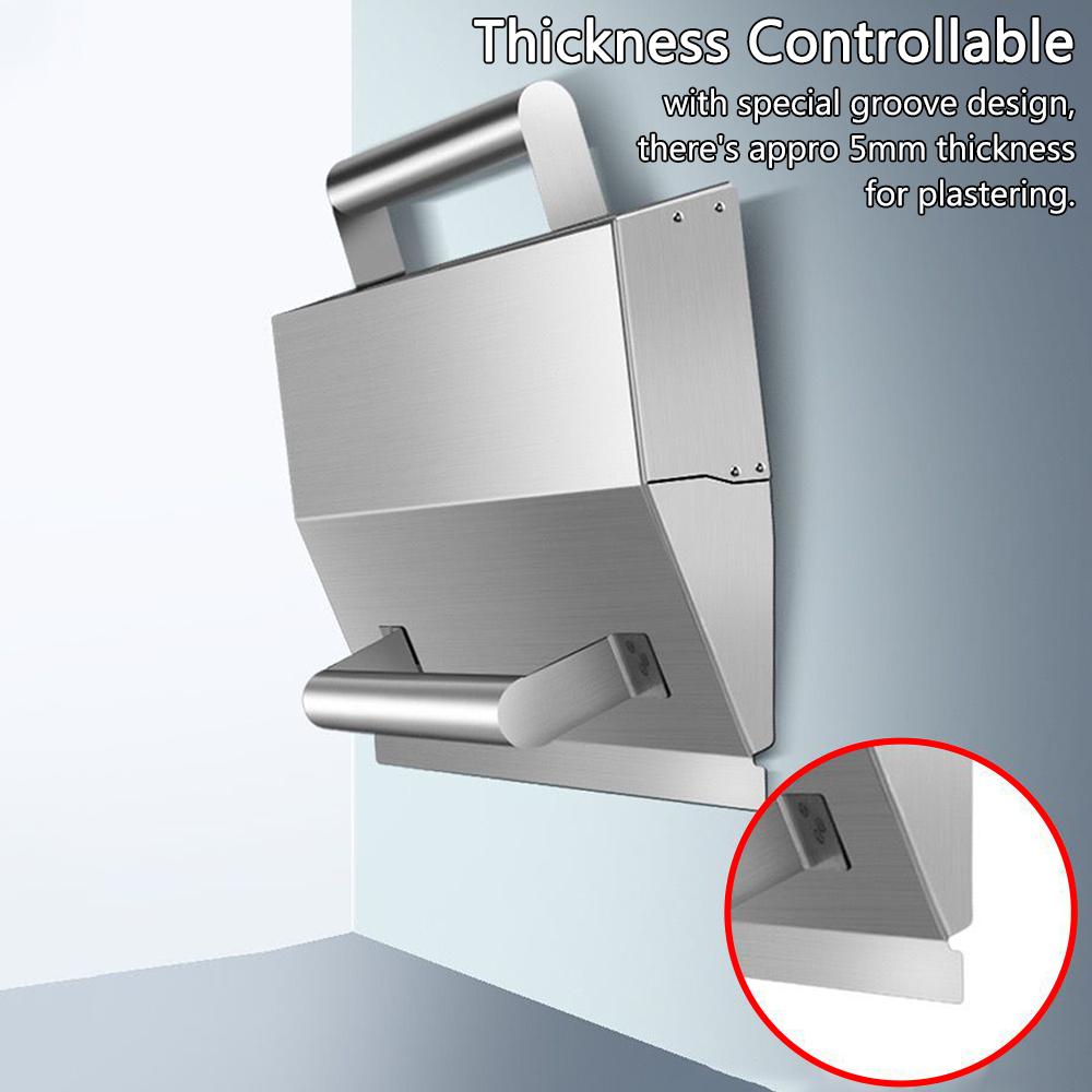 Инструменты для штукатурки стен из нержавеющей стали, для быстрой штукатурки, цементного раствора, шпатлевки, скребок для штукатурки, строительный инструмент, штукатурный мастерок, шпатель для гипсокартона