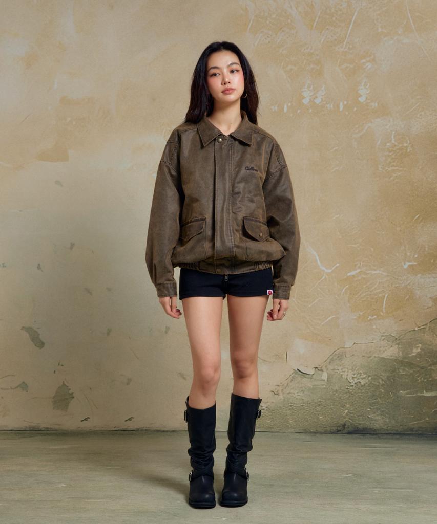 CONY Callout Washed Jacket / Brown