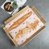 100pcs Baking Paper Air Fryer Oil-absorbing Paper Sandwich Rolling Paper Bread Tray Greaseproof Paper Mat Food Commercial