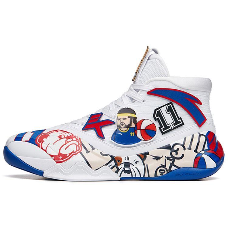 Anta Мужские кроссовки KT6 Rocco Белый Синий Красный 112211108-2