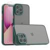 Case for iPhone 13 Pro Max - E.F.CONNECTION - Silicone - Night Green - Shockproof - Tempered Glass