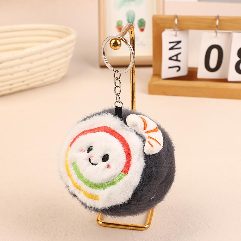 1 шт. Куриная ножка Картофель фри Милый брелок-подвеска для сумки Плюшевая кукла Гамбургер Брелок Аксессуары для школьного рюкзака Мягкие игрушки