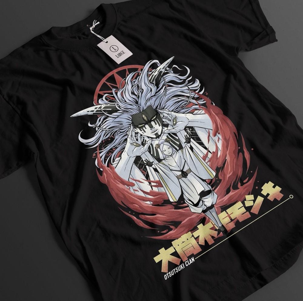 Футболка Наруто Момошики Ооцуцуки Футболка Кагуя Футболка Боруто Аниме Унисекс Футболка
