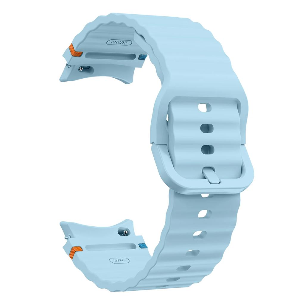 Silicone Strap For Samsung Galaxy Watch 8 7 6 5 40mm 44mm 5Pro 45mm Bracelet For Galaxy Watch 6 8 Classic 43mm 47mm Band