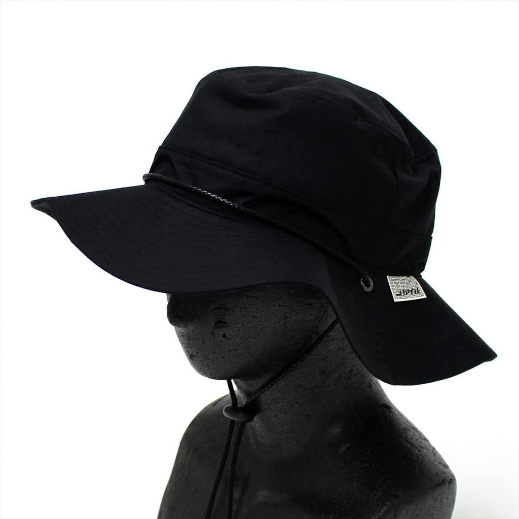 Adventure Hat Kokagel Hat for and Kids Heat-Shielding Men, Women, (JP, Alphabet, XS, Black)