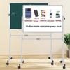 Двусторонняя доска Whiteboard & Blackboard SEE KEAN с подставкой