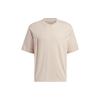 Neo Pure Color Sports Short Sleeve T-Shirt Unisex Tops Miracle-Gray Taupe IK6085