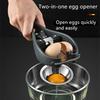 Hot Manual Egg Tools Stainless Steel Egg Opener Scissors Eggshell Cracker Topper Eggs Opener Separator Kitchen Tools Accessory