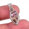 Natural Ametrine Gemstone Handmade 925 Solid Sterling Silver Pendant 1.25" V6F18