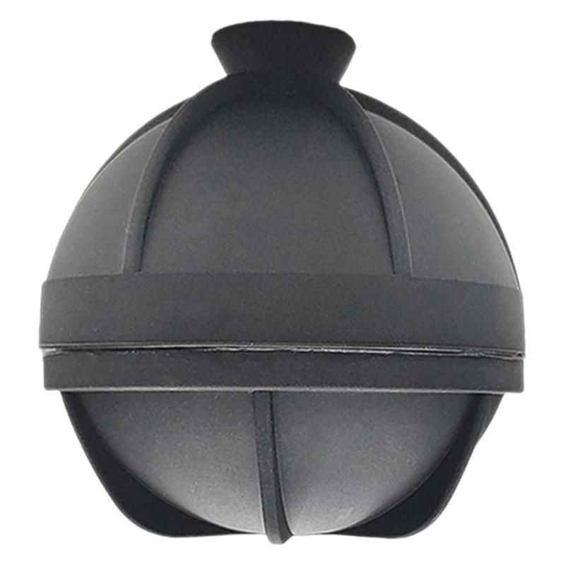 Горячая барная стойка круглая силиконовая форма для льда в форме шарика бытовая форма для виски с крышкой большие сферические кубики льда