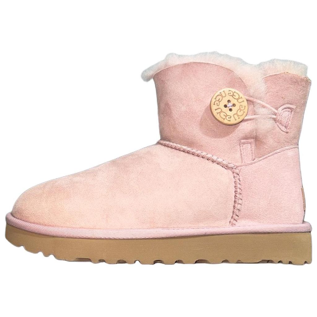 UGG Bailey Button II MINI BAILEY BUTTON II Snow Boots Women's Pink 1016422-PCRY