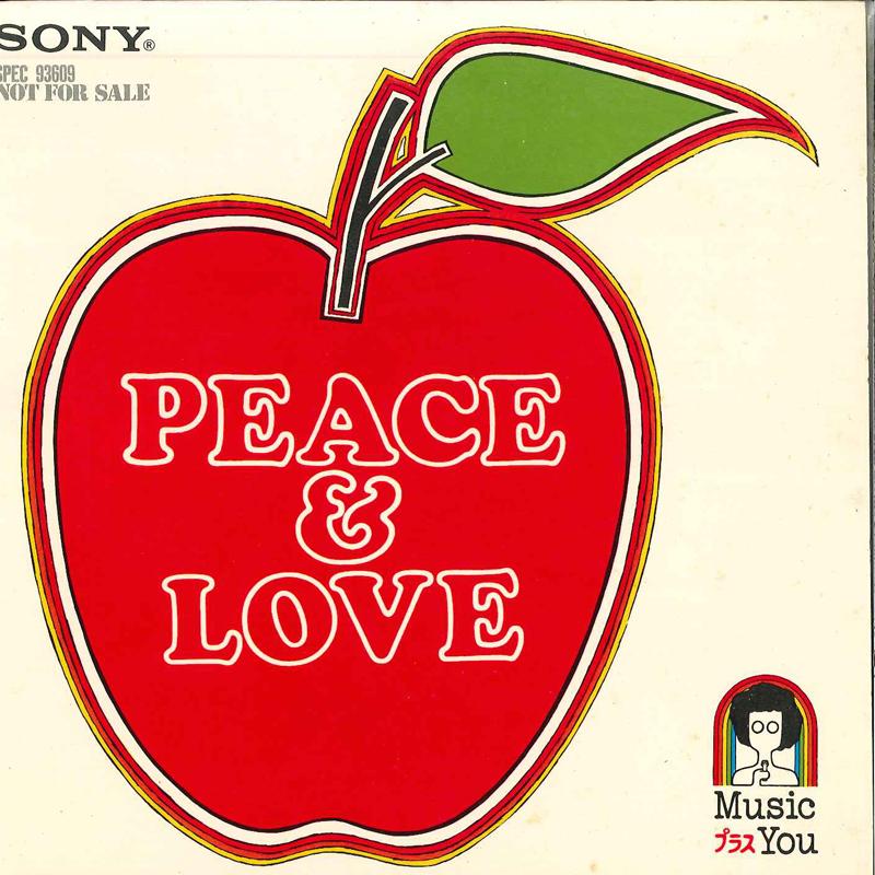 7-дюймовая пластинка KIYOKO ITO TAKAHIKO ISHIKAWA Peace Love Scarborough Fair C SPEC93609 SONY 1975 Япония Японский Поп-Рок Б/у