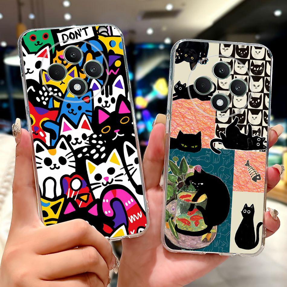 Для OPPO Reno12 F CPH2637 Модный Крутой Чехол с Рисунком Для Oppo Reno 12F Reno12 FS 5G Мягкий Силиконовый TPU Чехол
