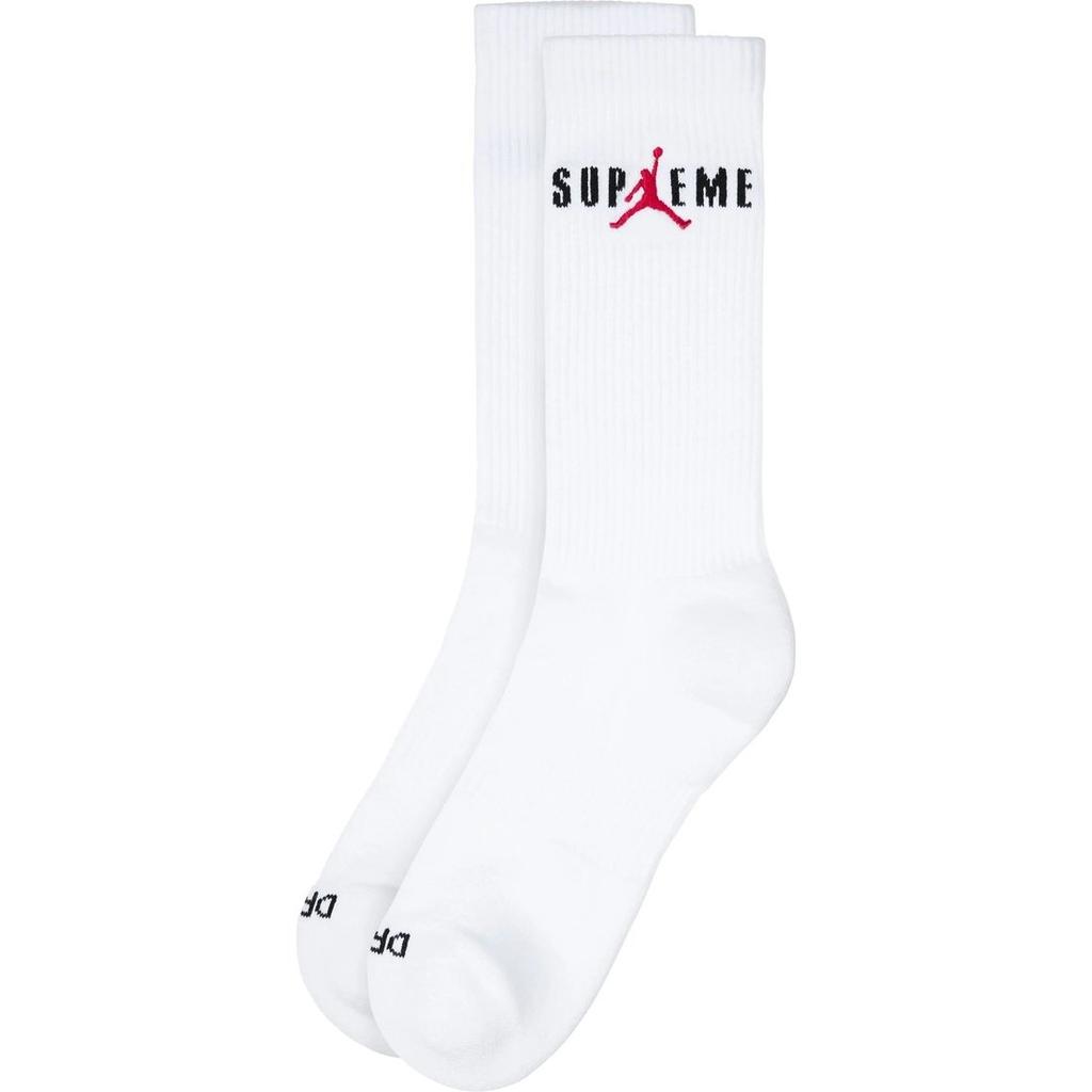 Supreme x Jordan  FW24 WEEK7 Crew Socks logo  2 Unisex SUP-FW24-075