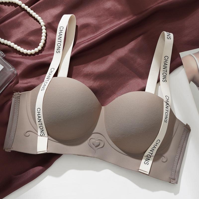 Seamless Push-Up Bra with Anti-Sagging and Beautiful Back Design