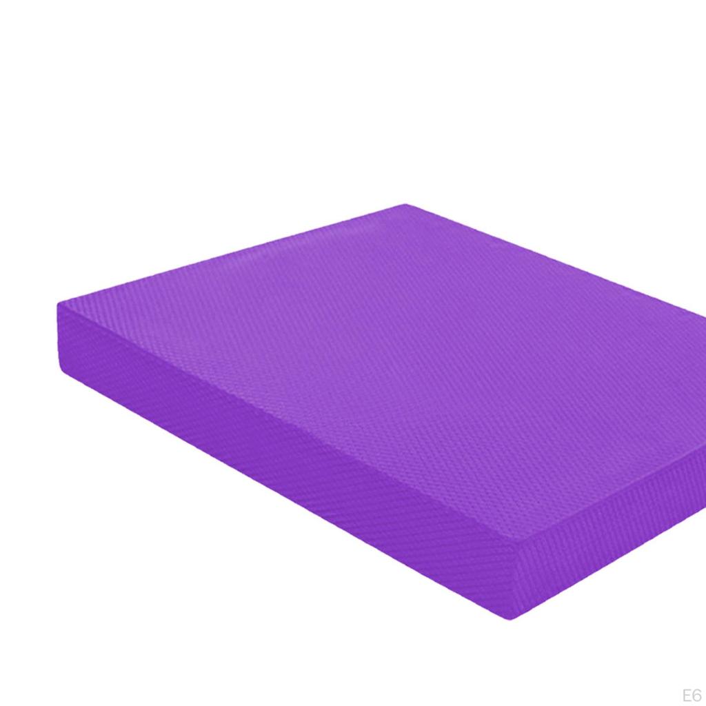 Балансировочная подушка Пенопластовая доска Высокой плотности TPE Коврик для упражнений Толстый Мягкий Противоскользящий Йога для