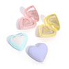 Candy Color Folding Airbag Comb Anti-static Massage Comb Heart Hair Comb with Mirror  Women Girl